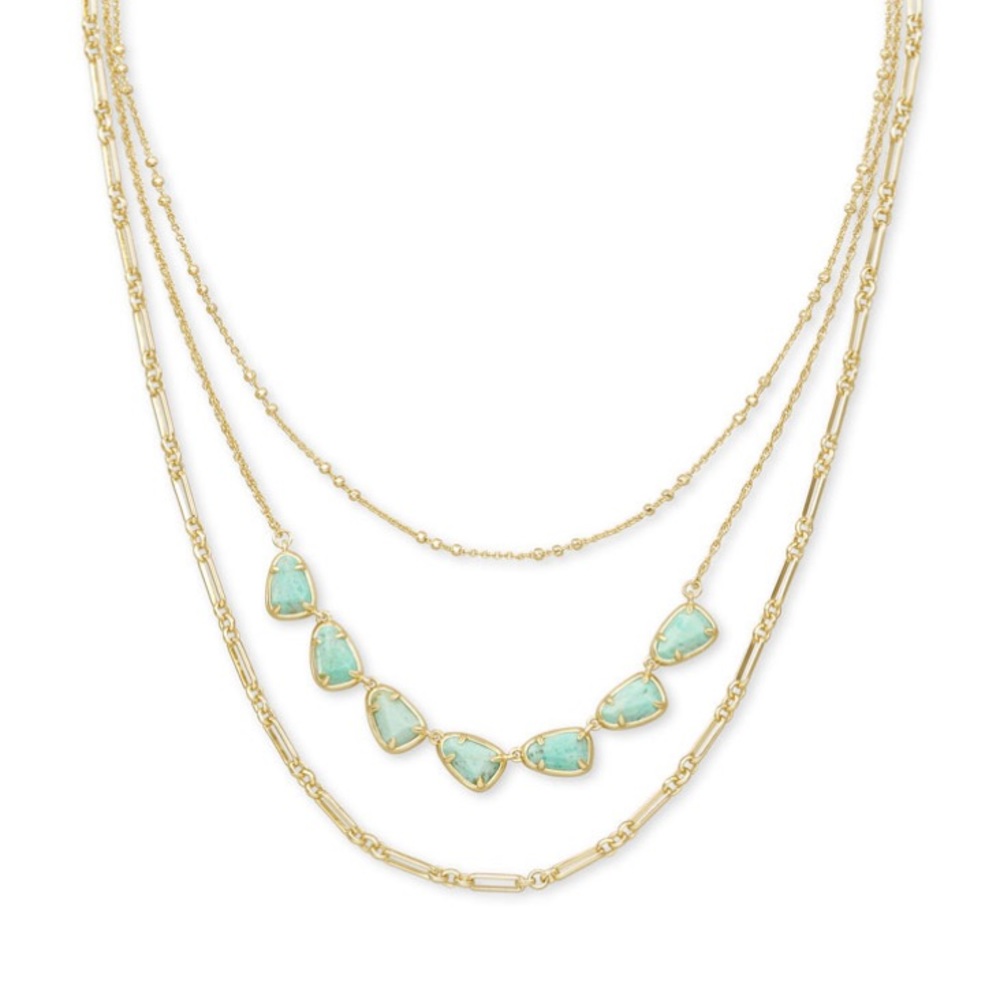 KENDRA SCOTT Susanne multi strand necklace NWT